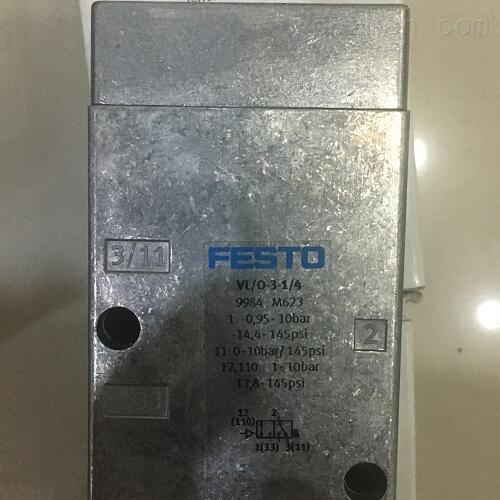 德国费斯托气控阀FESTO产品说明