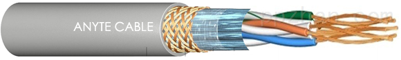 ANYDATA-LiYCY(TP)  聚氯乙烯绝缘对绞型屏蔽数据传输电缆