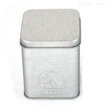 银色方形茶叶铁盒包装定制|高档带内盖马口铁茶叶盒
