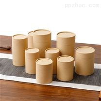 定制全彩纸筒包装印刷纸罐圆形礼盒纸管带盖