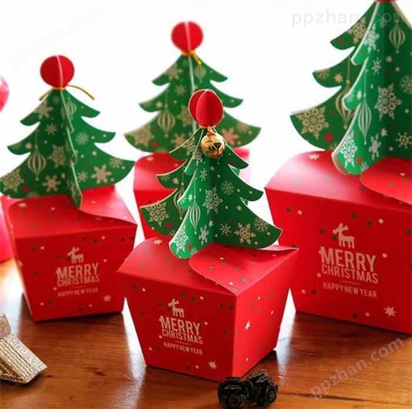 圣诞树蛋糕糖果礼盒