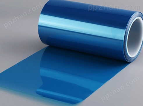 蓝色pet硅胶保护膜