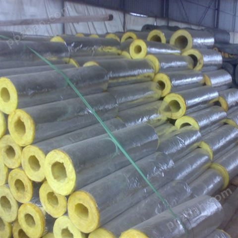 厂家【宏利】生产高温玻璃棉管 耐高温玻璃棉管玻璃棉保温管