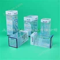 彩色印刷PP PET PVC透明塑料折疊盒玩具包裝透明禮品盒