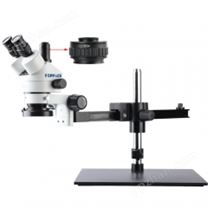 KOPPACE 3.5X-90X 三目立体显微镜 连续变焦镜头 滑动支架 手机维修显微镜