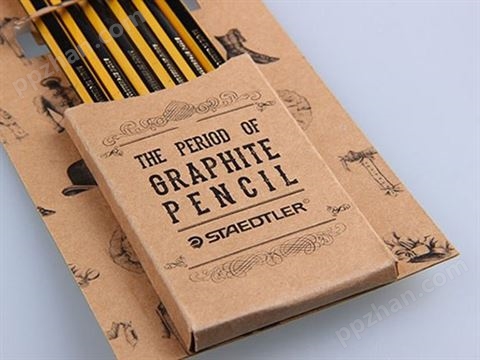 创意包装盒 铅笔创意牛皮纸包装盒印刷