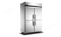餐饮厨房制冷保鲜设备立式两门冷藏柜厨房专用