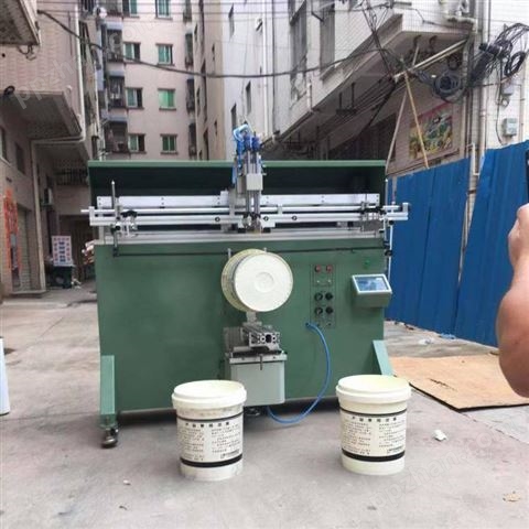 忻州市乳胶漆桶丝印机大同市润滑油桶滚印机朔州市包装桶丝网印刷机厂家