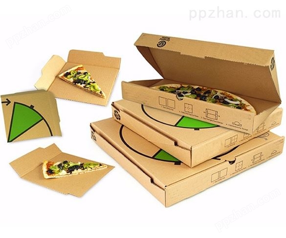瓦楞纸披萨盒