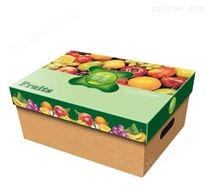 鲜果物语水果包装彩箱