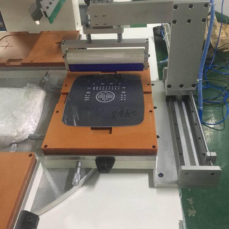 义乌手机壳丝印机PVC胶片网印机薄膜开关按键全自动转盘丝网印刷机