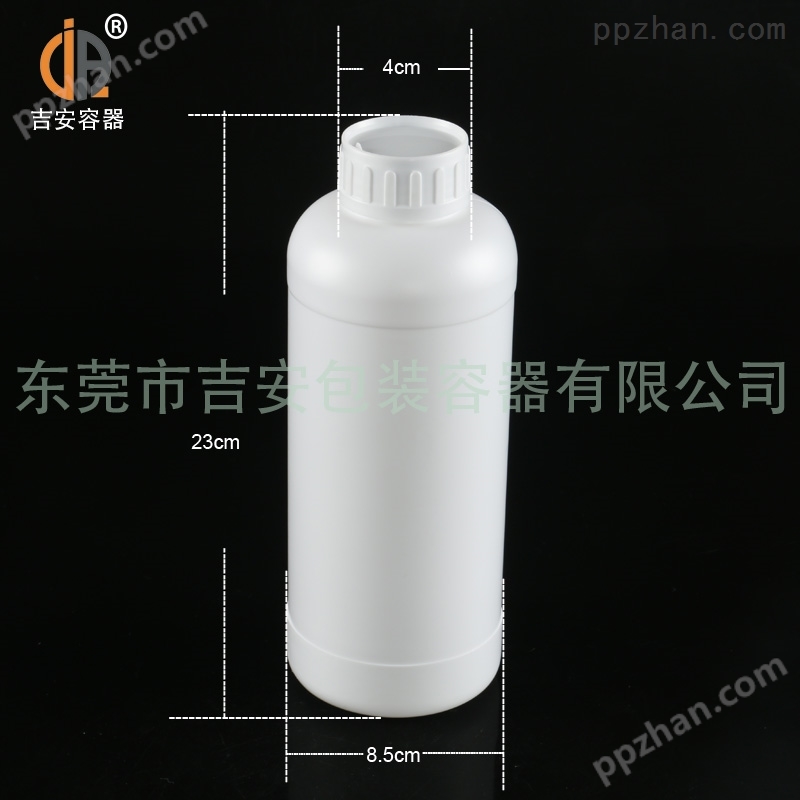 吉安容器1L圆塑料瓶产品细节