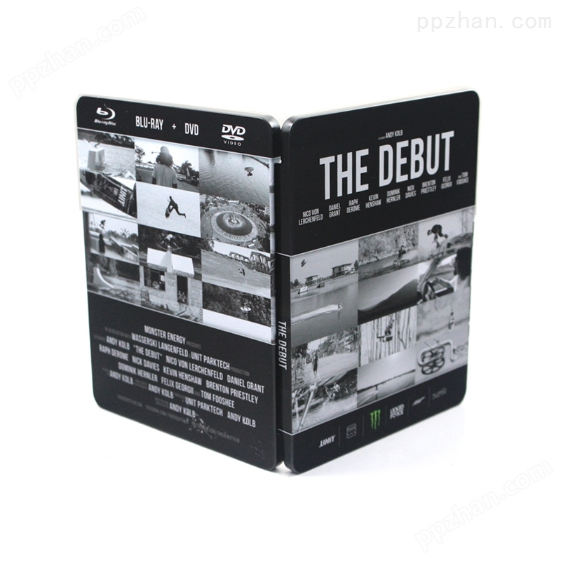 好莱坞暴力片DVD包装盒 电影光碟铁盒
