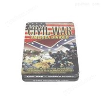 美国民族战争系列电影包装铁盒 电影包装盒铁盒定制