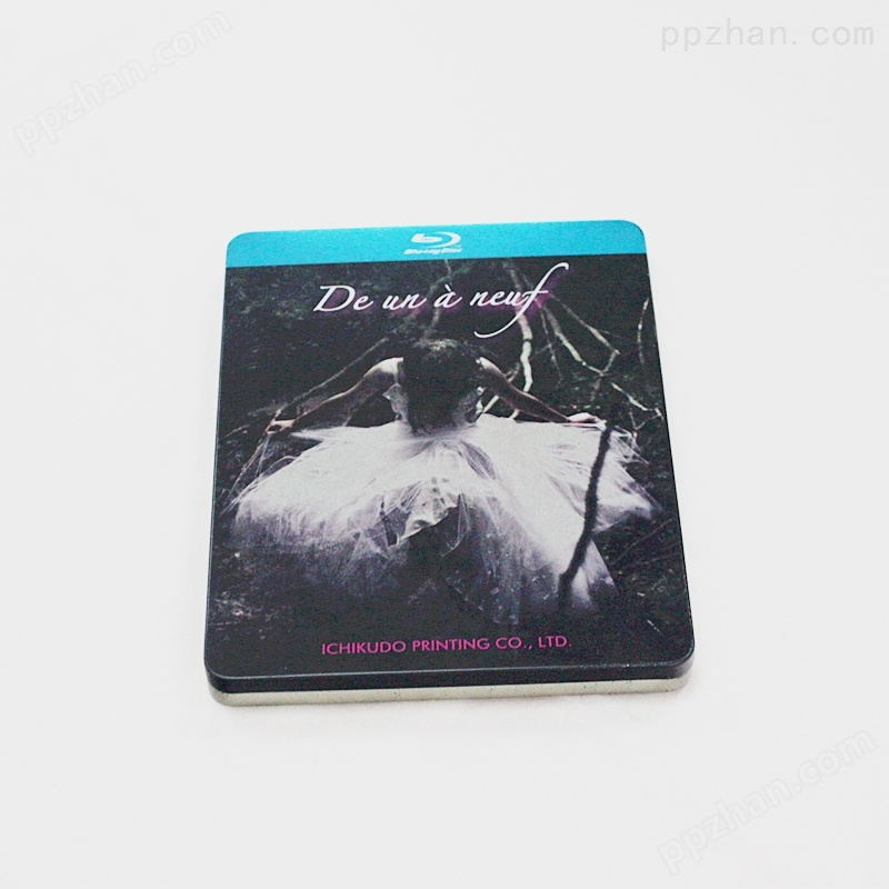 法国励志教育电影DVD光碟马口铁包装铁盒生产定制