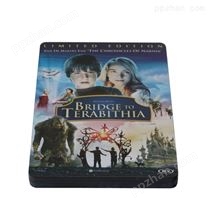 仙境之桥少儿奇幻电影DVD包装铁盒 厂家生产定制马口铁电影光碟包装盒