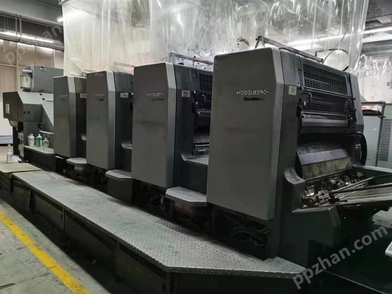 处理海德堡CD102-5+L高配印刷机
