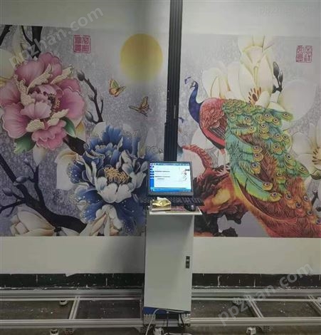 领晟自动5D墙绘打印机
