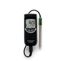 防水便携式酸度pH-温度测定仪【锅炉/冷却塔】